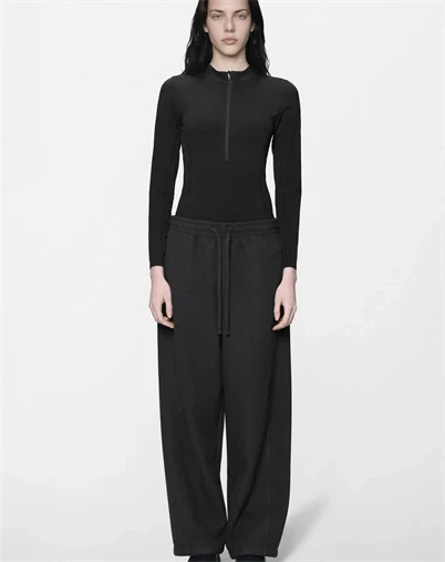 Rains - Fleece Bukser - Black